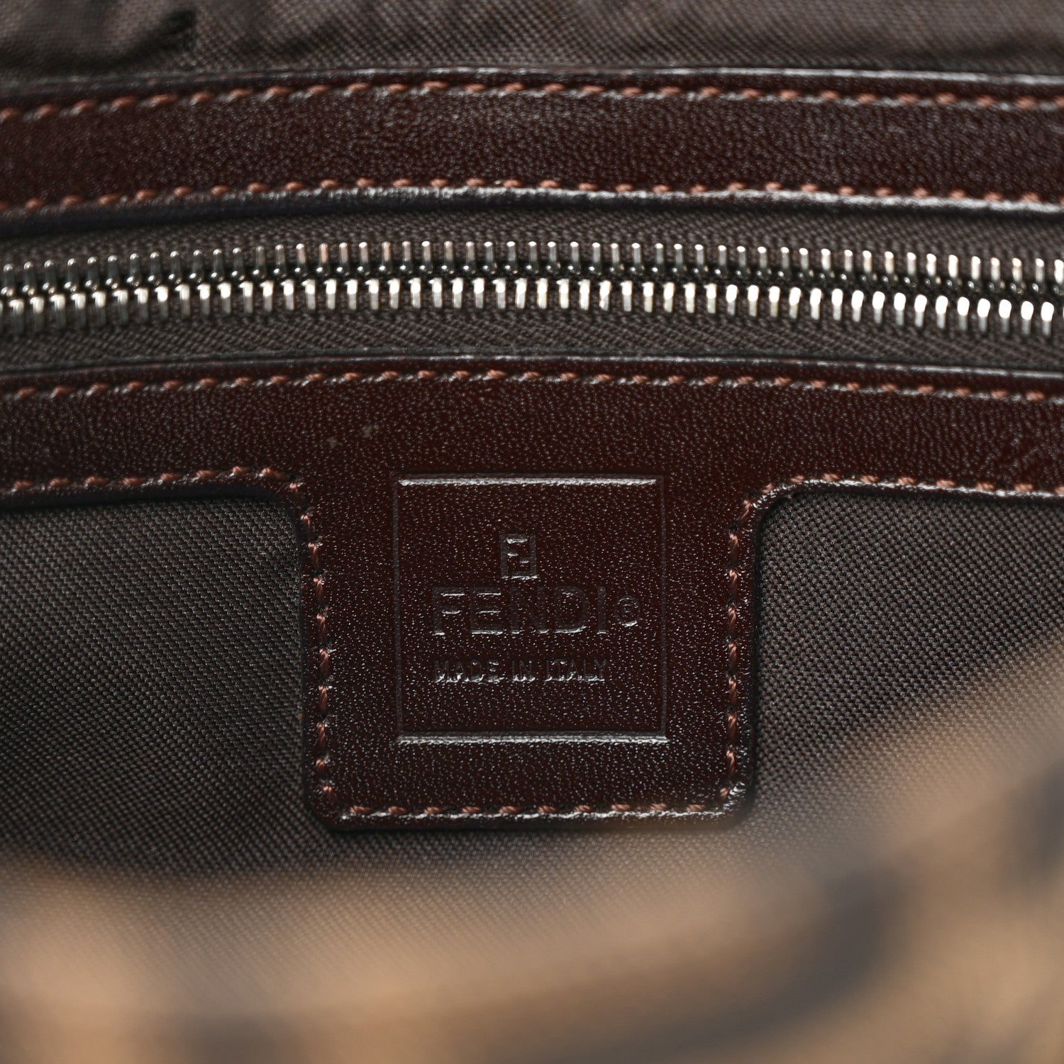 Fendi Zucca Baguette Tobacco 7 of 12