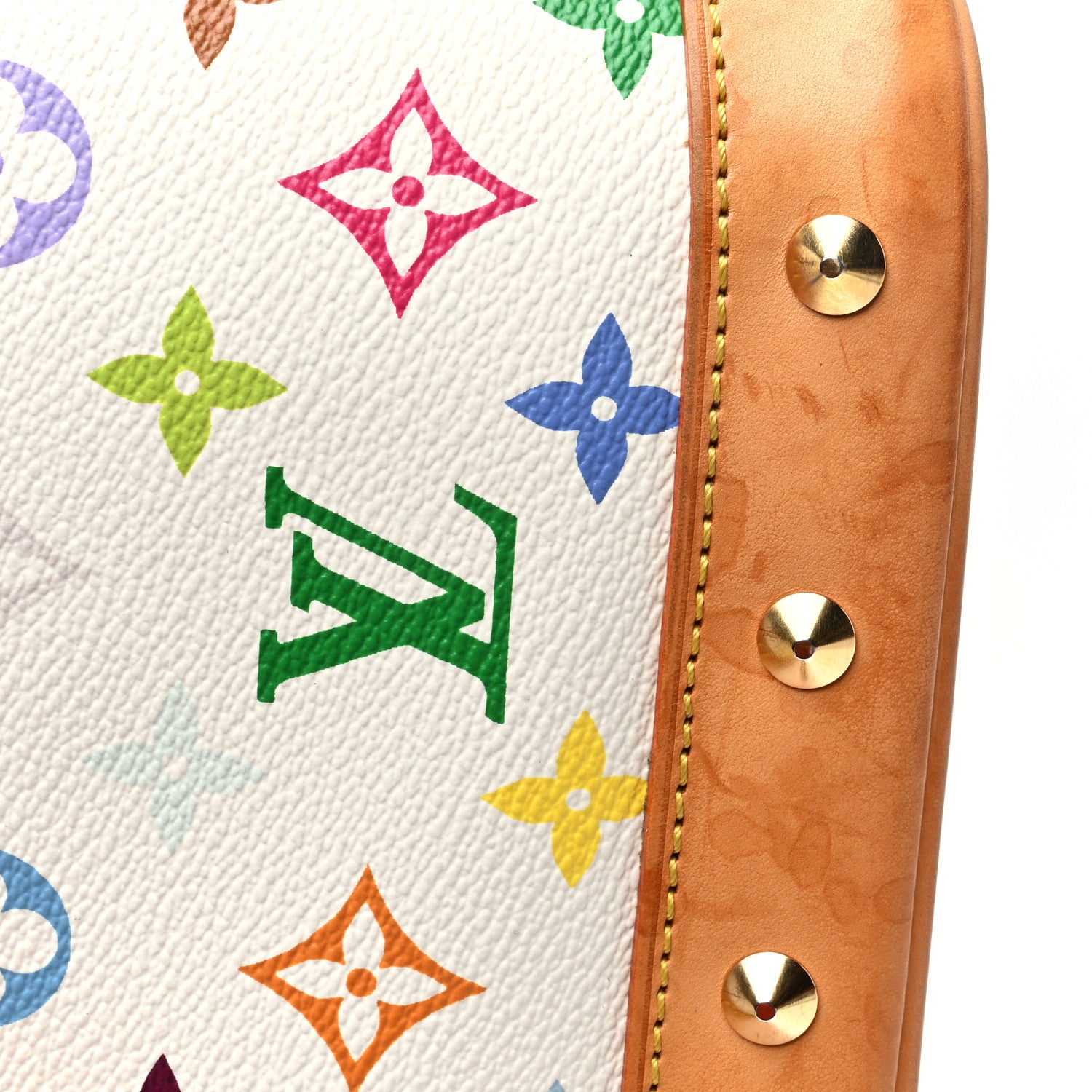 Louis Vuitton Monogram Multicolor Alma White 12 of 15