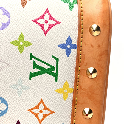 Louis Vuitton Monogram Multicolor Alma White 12 of 15
