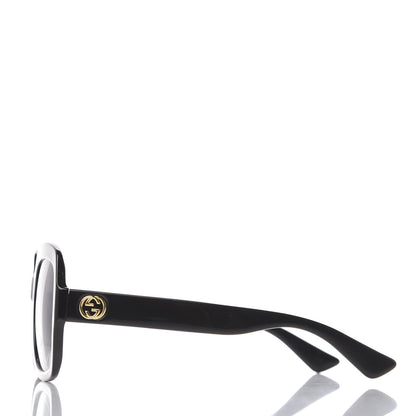 Gucci Oversized Square GG0036S Sunglasses Black 3 of 6