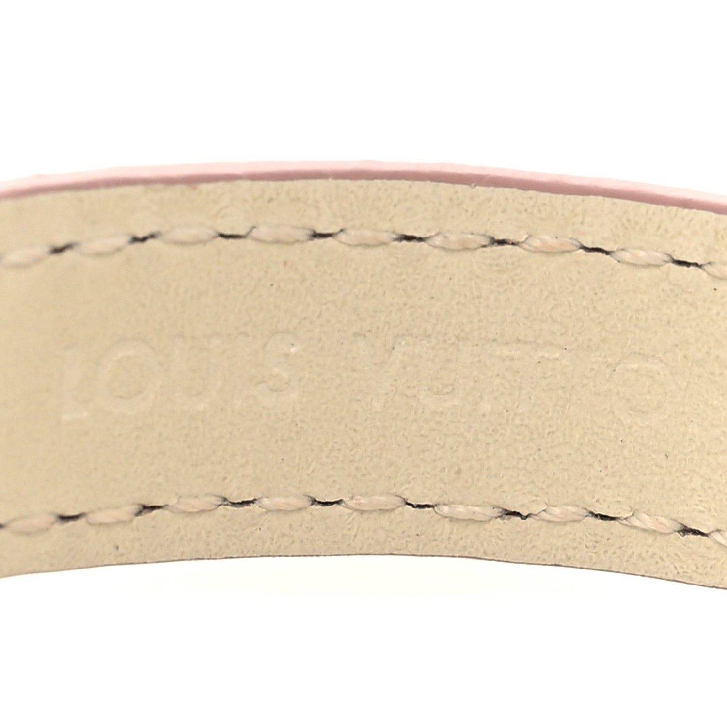 Louis Vuitton Calfskin Iconic Bracelet 17 Rose Poudre 4 of 5