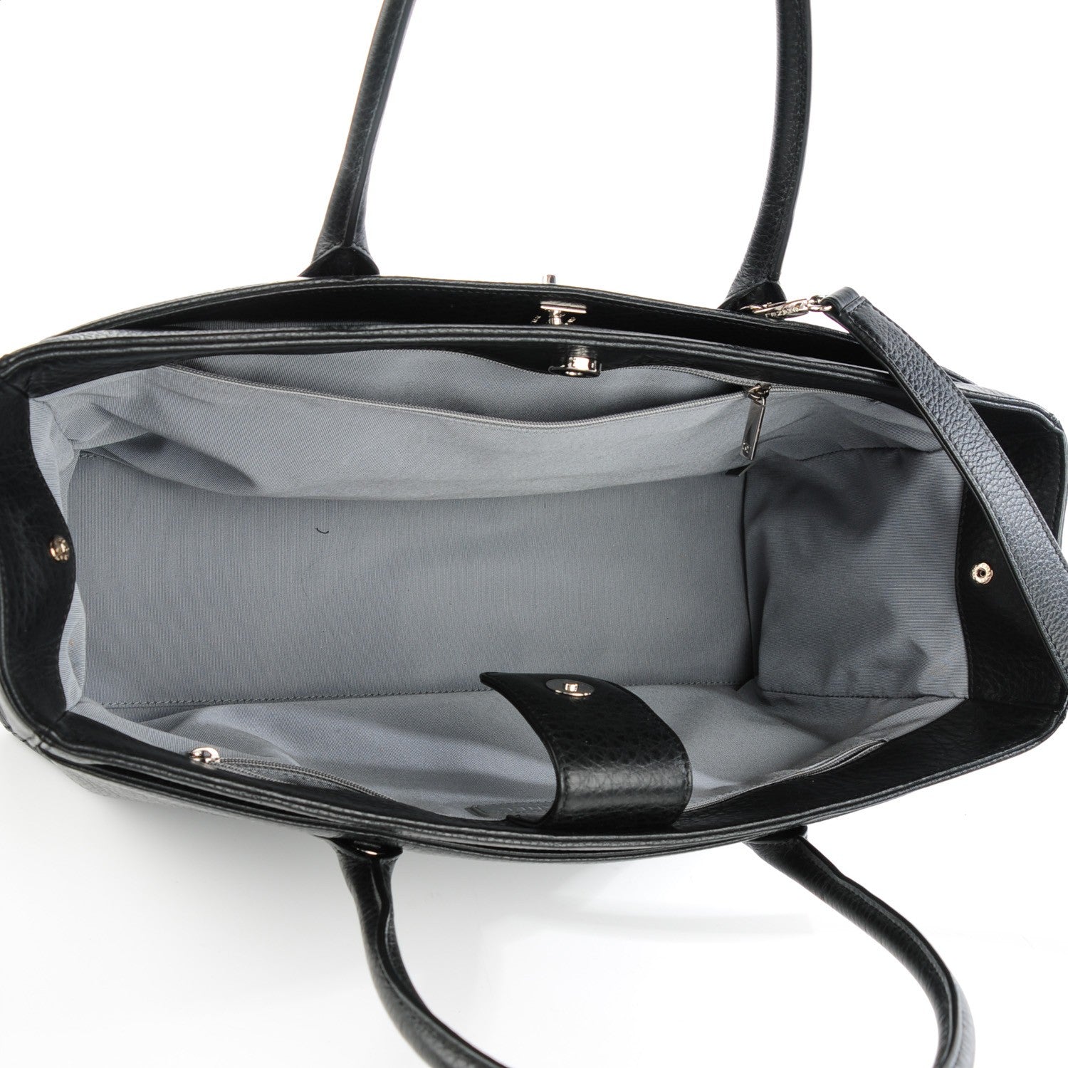 Chanel Calfskin Cerf Executive Shopper Tote Black 5 of 7