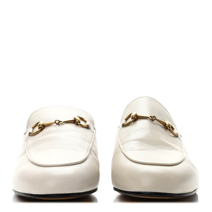 Gucci Malaga Kid Womens Princetown Slippers 40 Mystic White 2 of 4