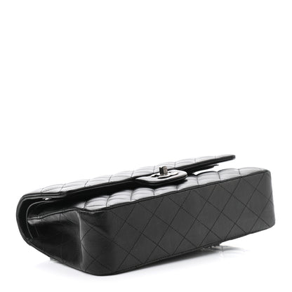 Chanel Lambskin Quilted Medium Double Flap Black 4 of 10