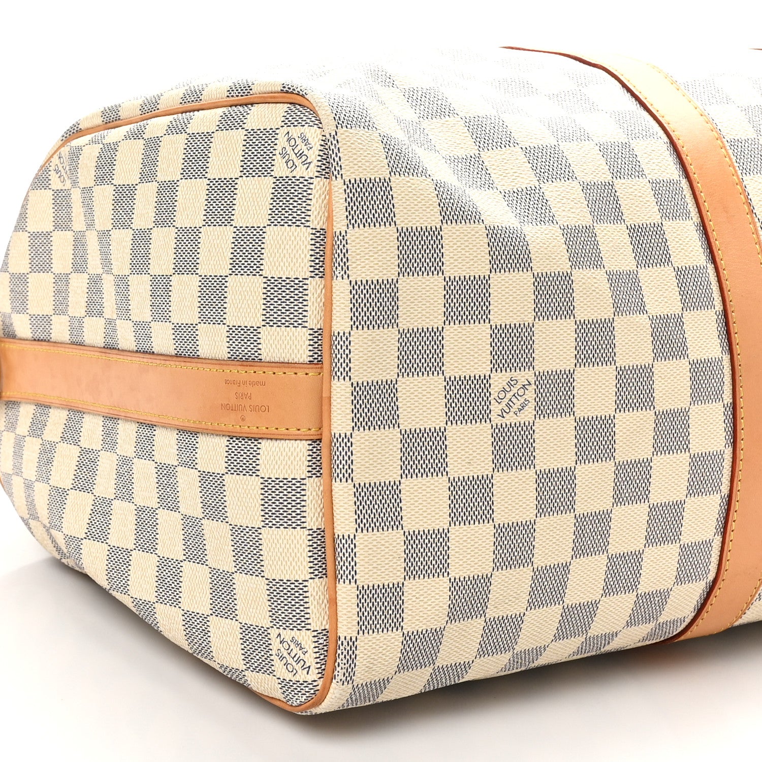 Louis Vuitton Damier Azur Keepall Bandouliere 45 8 of 9