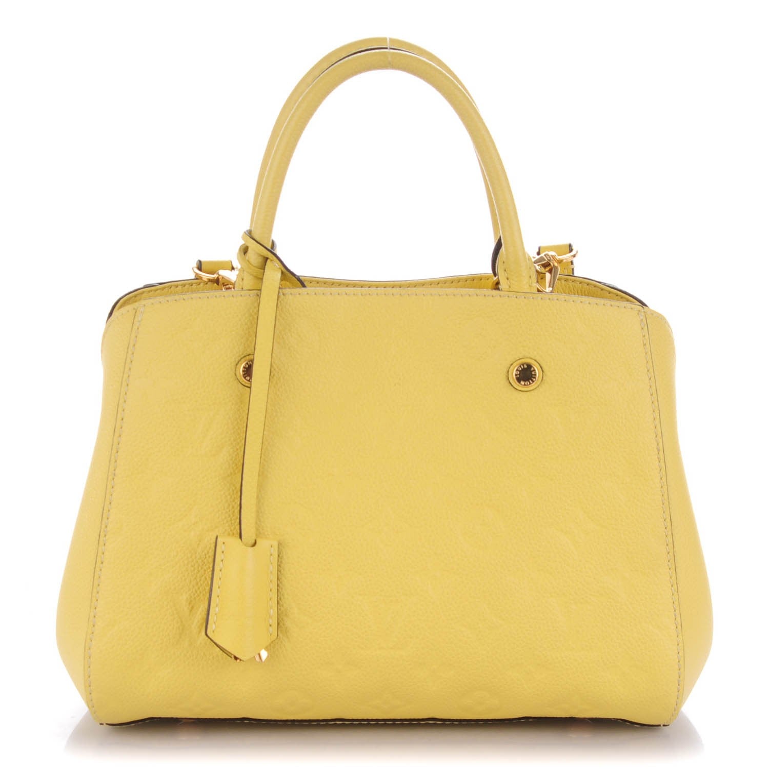 Louis Vuitton Empreinte Montaigne BB Citrine 1 of 8