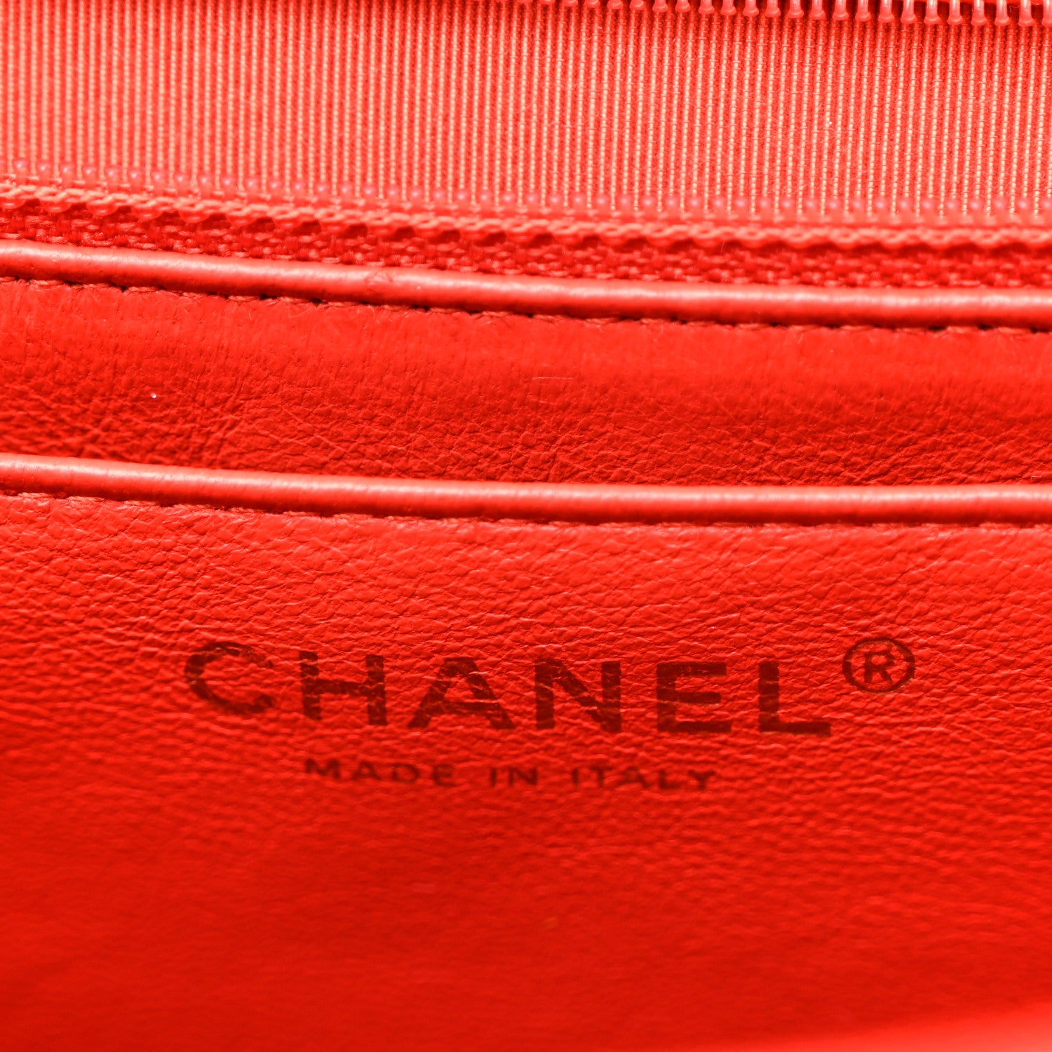Chanel Lambskin Quilted Maxi Single Flap Red 6 of 15