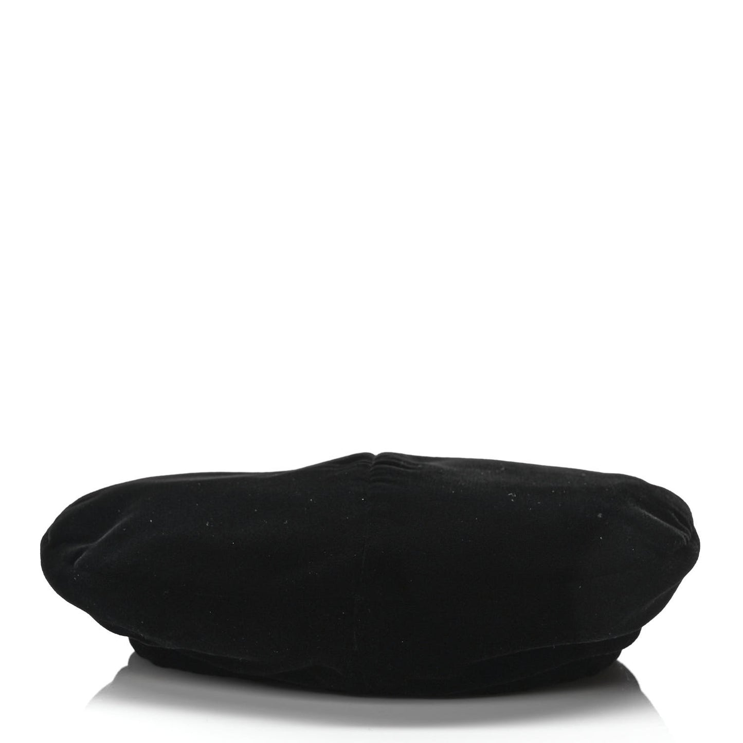 Velvet Beret Hat M Black