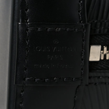 Louis Vuitton Epi Alma BB Black 7 of 10