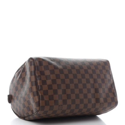 Louis Vuitton Damier Ebene Speedy 30 4 of 9