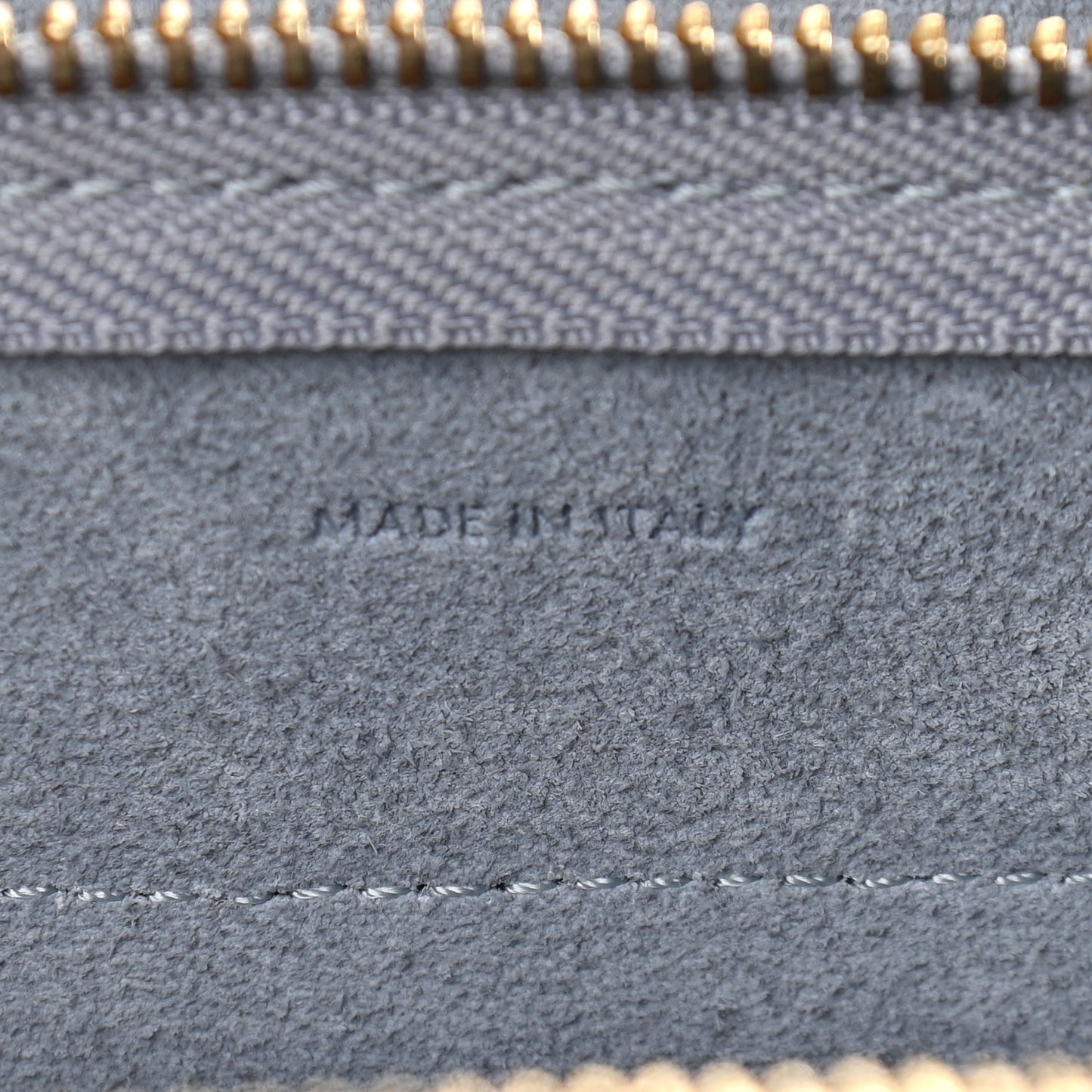 Grained Calfskin Nano Belt Bag Arctic Blue