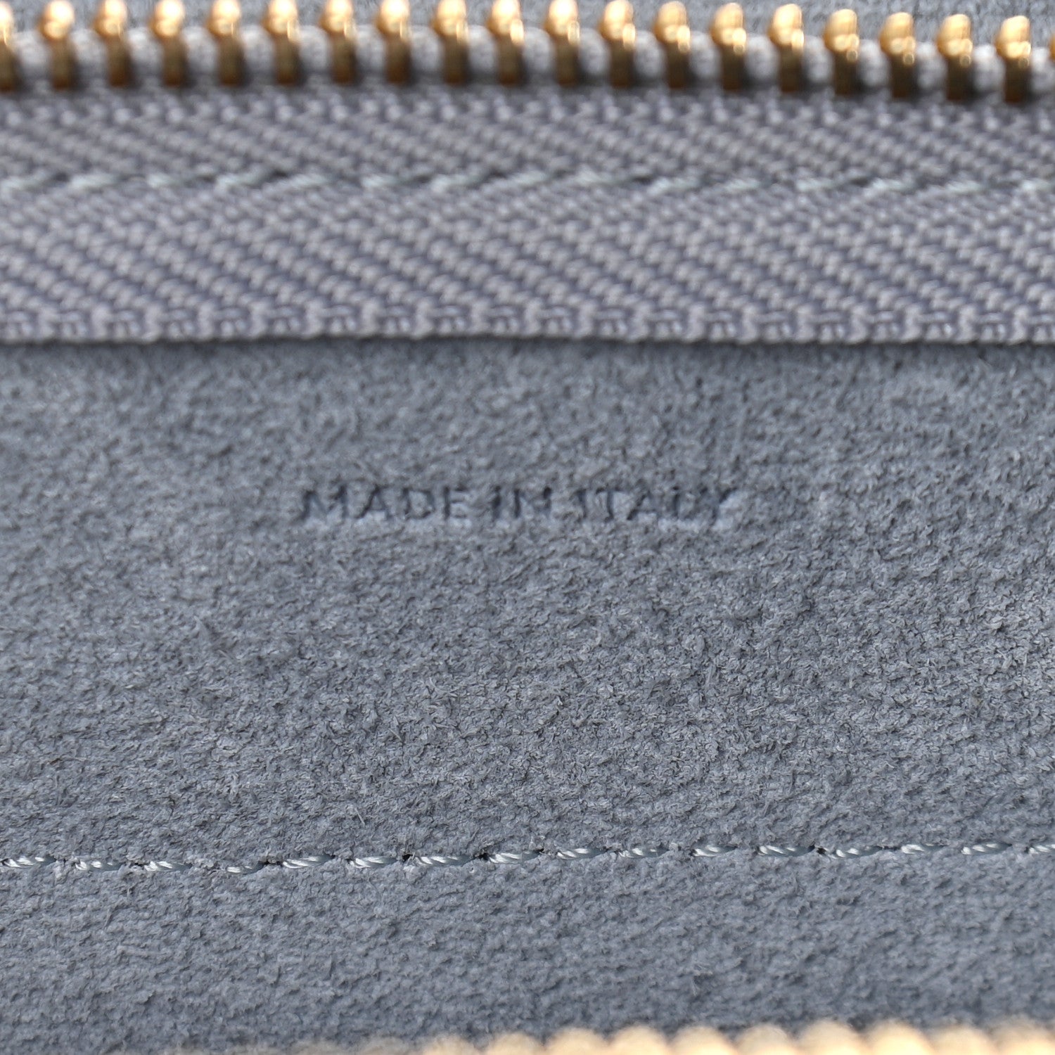 Celine Grained Calfskin Nano Belt Bag Arctic Blue 7 of 10