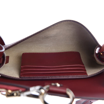 Chloe Suede Calfskin Mini Faye Shoulder Bag Plum Purple 5 of 9
