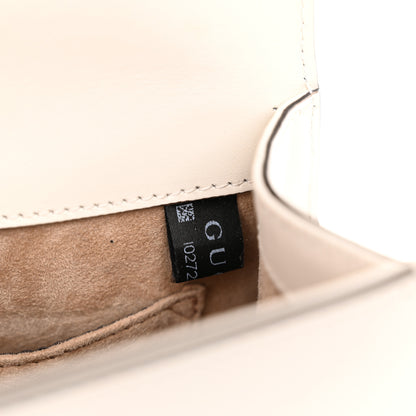 Gucci Calfskin Mini Sylvie Chain Shoulder Bag White 8 of 14