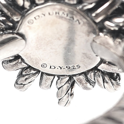 David Yurman Sterling Silver Pearl Starburst Ring 49 5 5 of 5