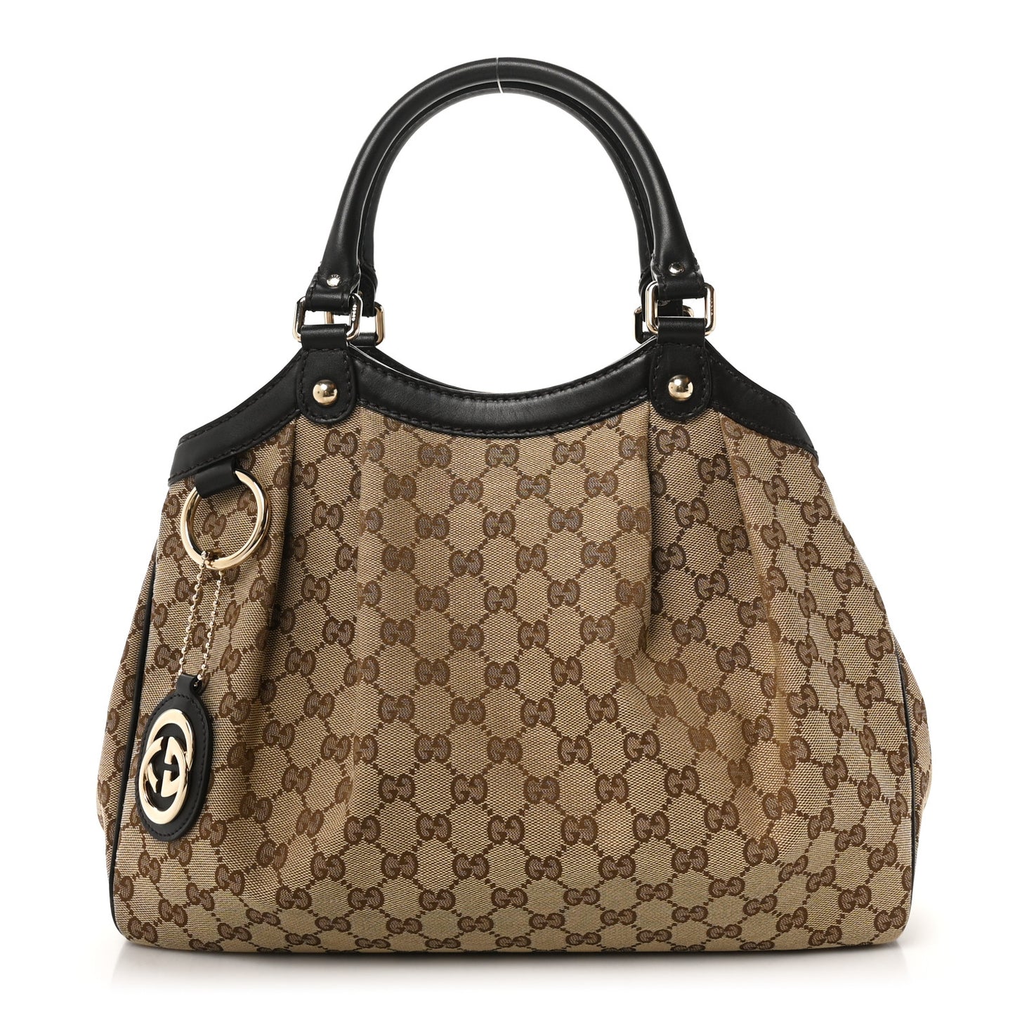 Monogram Medium Sukey Tote Dark Brown