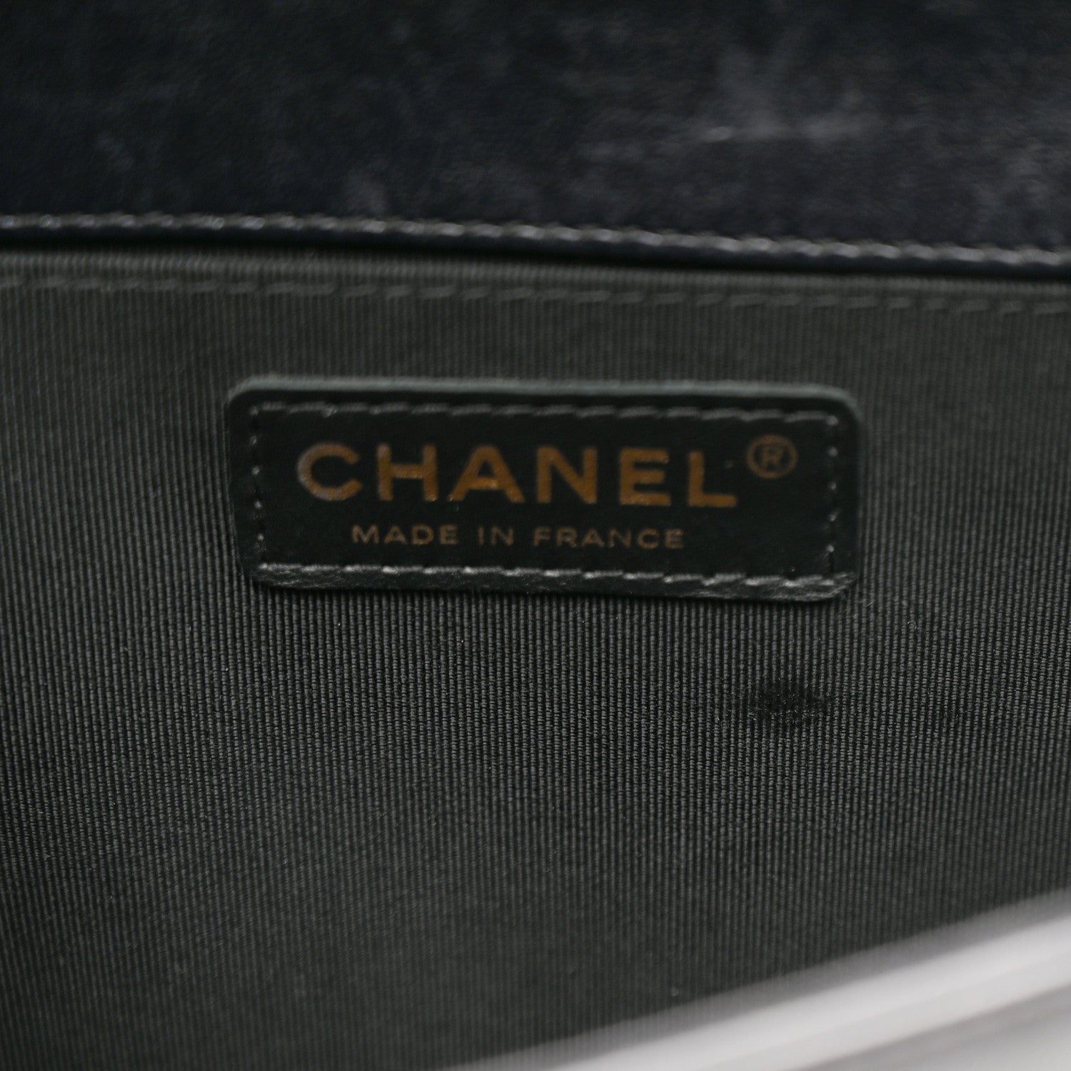 Chanel Lambskin Quilted Medium Boy Flap Black 12 of 13