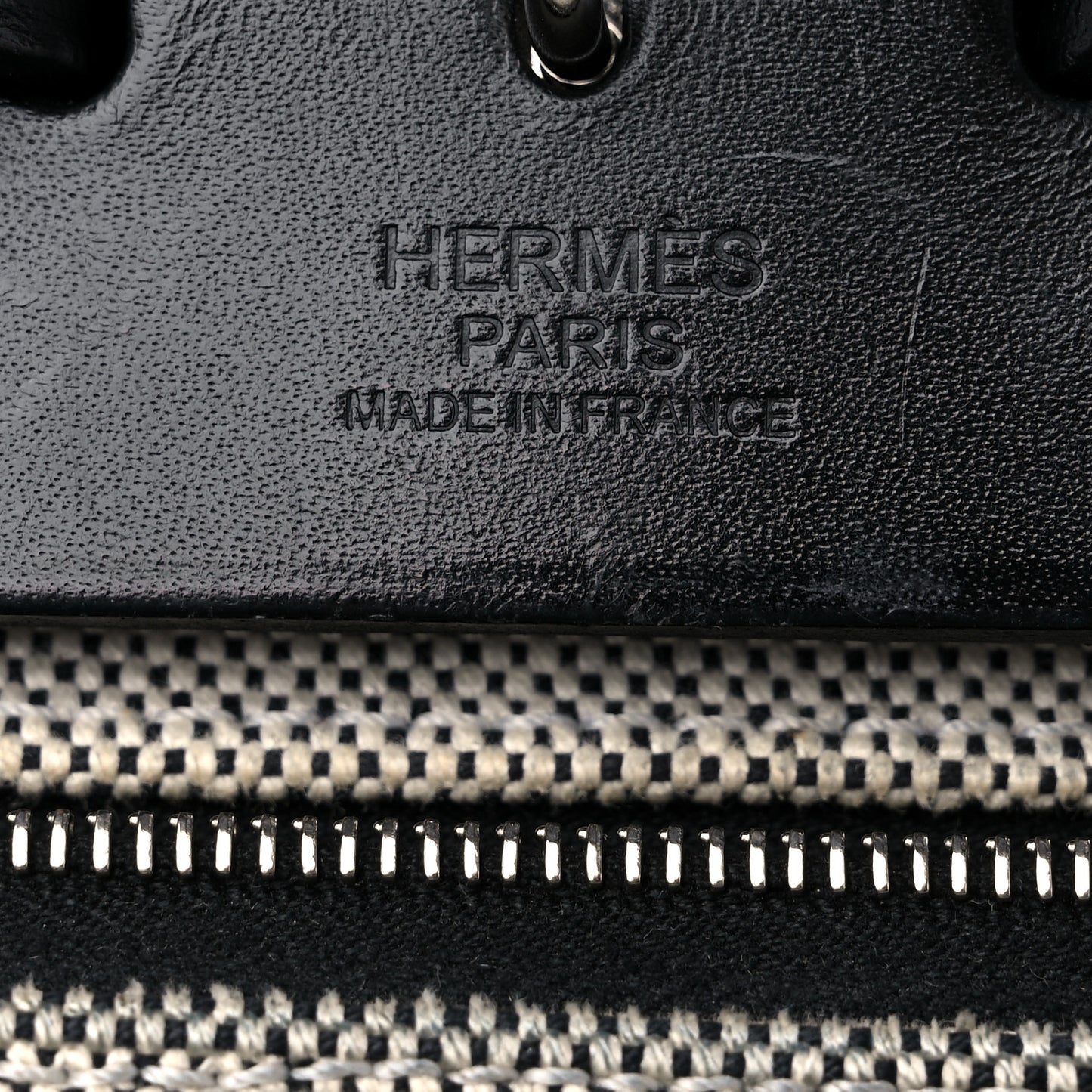 Toile H Berline Vache Hunter Herbag Zip PM 31 Bleu Saphir Black