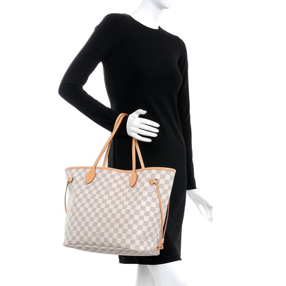Louis Vuitton Damier Azur Neo Neverfull MM 2 of 9