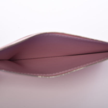 Louis Vuitton Epi Felicie Chain Wallet Zippered Insert Rose Ballerine 5 of 7