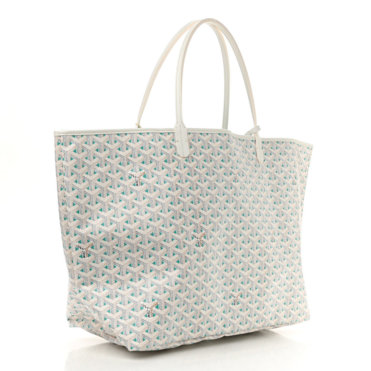 Goyard Goyardine Saint Louis Claire Voie GM White Opaline 4 of 11