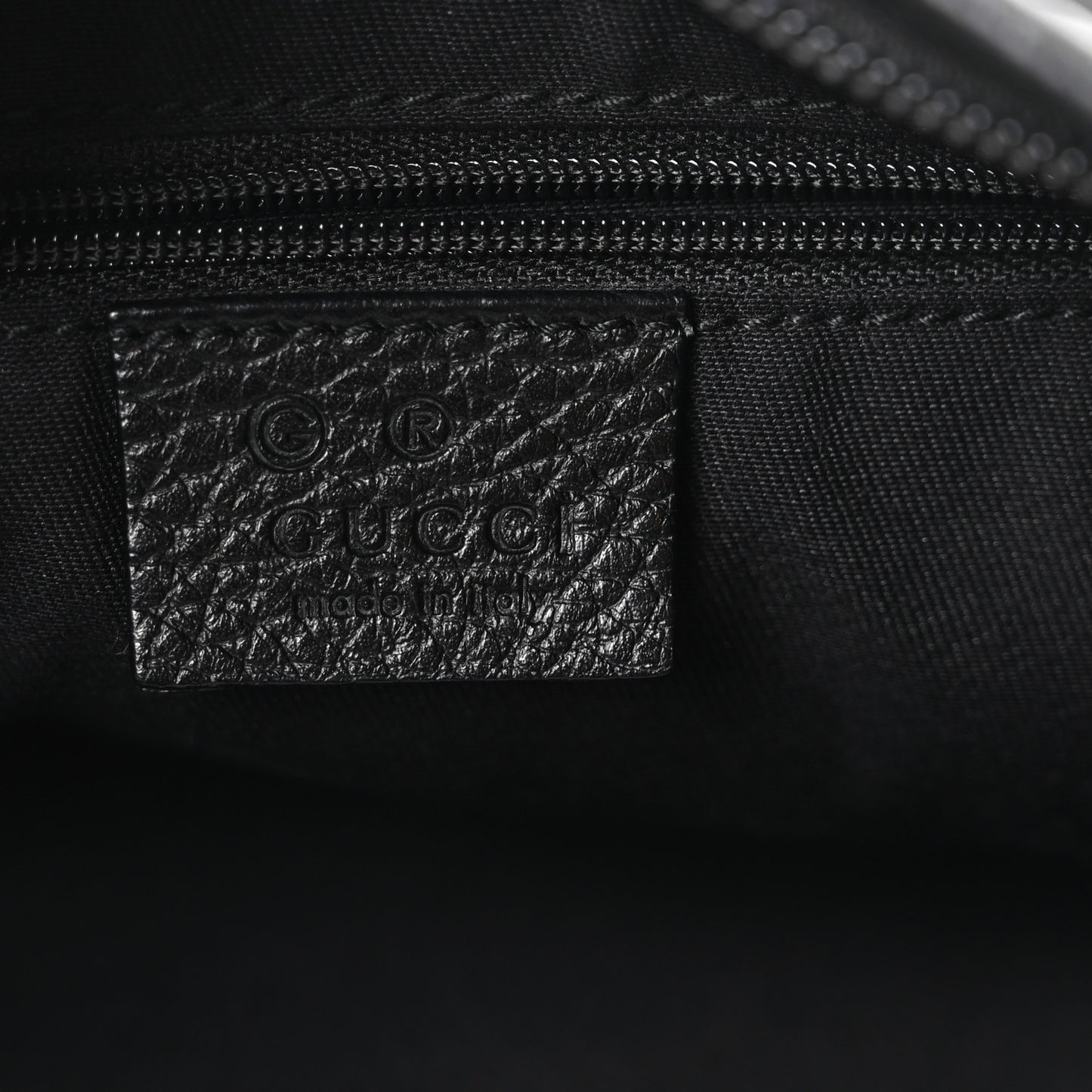 Nylon Monogram Abbey Messenger Bag Black