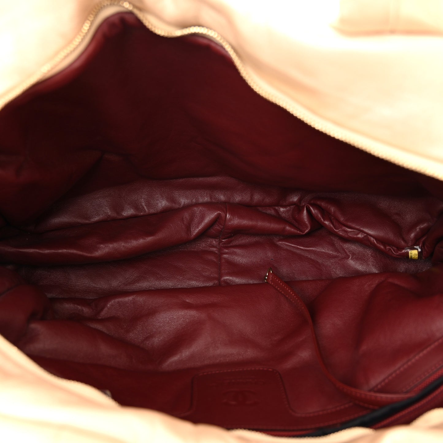 Lambskin COCO Cocoon Bowler Light Gold