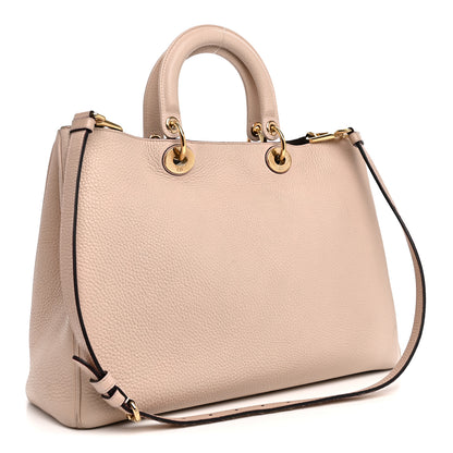 Christian Dior Bullcalf Large Diorissimo Tote Rose Poudre 4 of 16