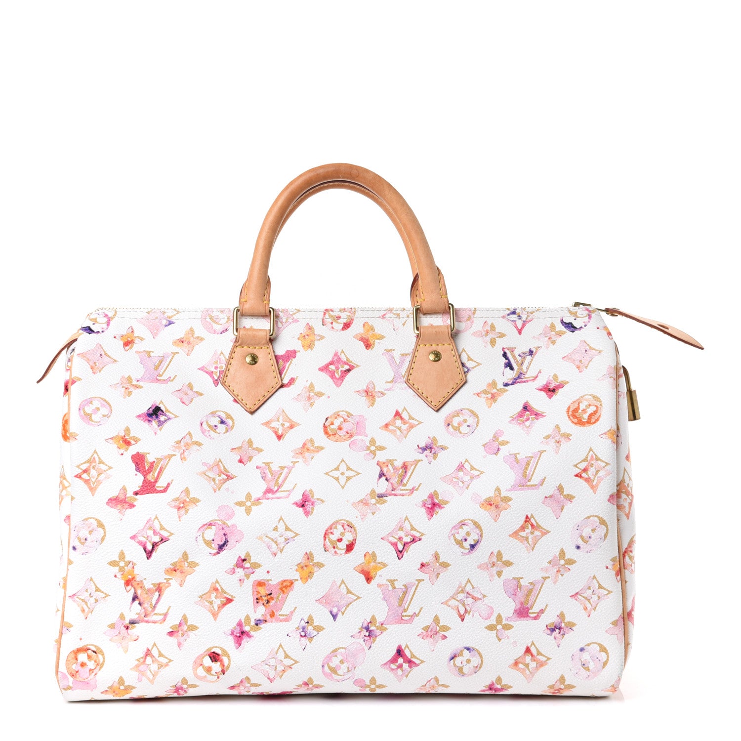 Louis Vuitton Watercolor Aquarelle Speedy 35 White 2 of 8