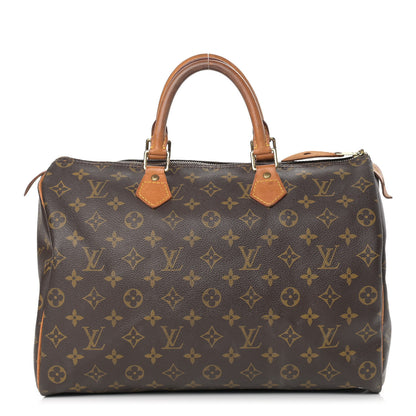 Louis Vuitton Monogram Speedy 35 1 of 17