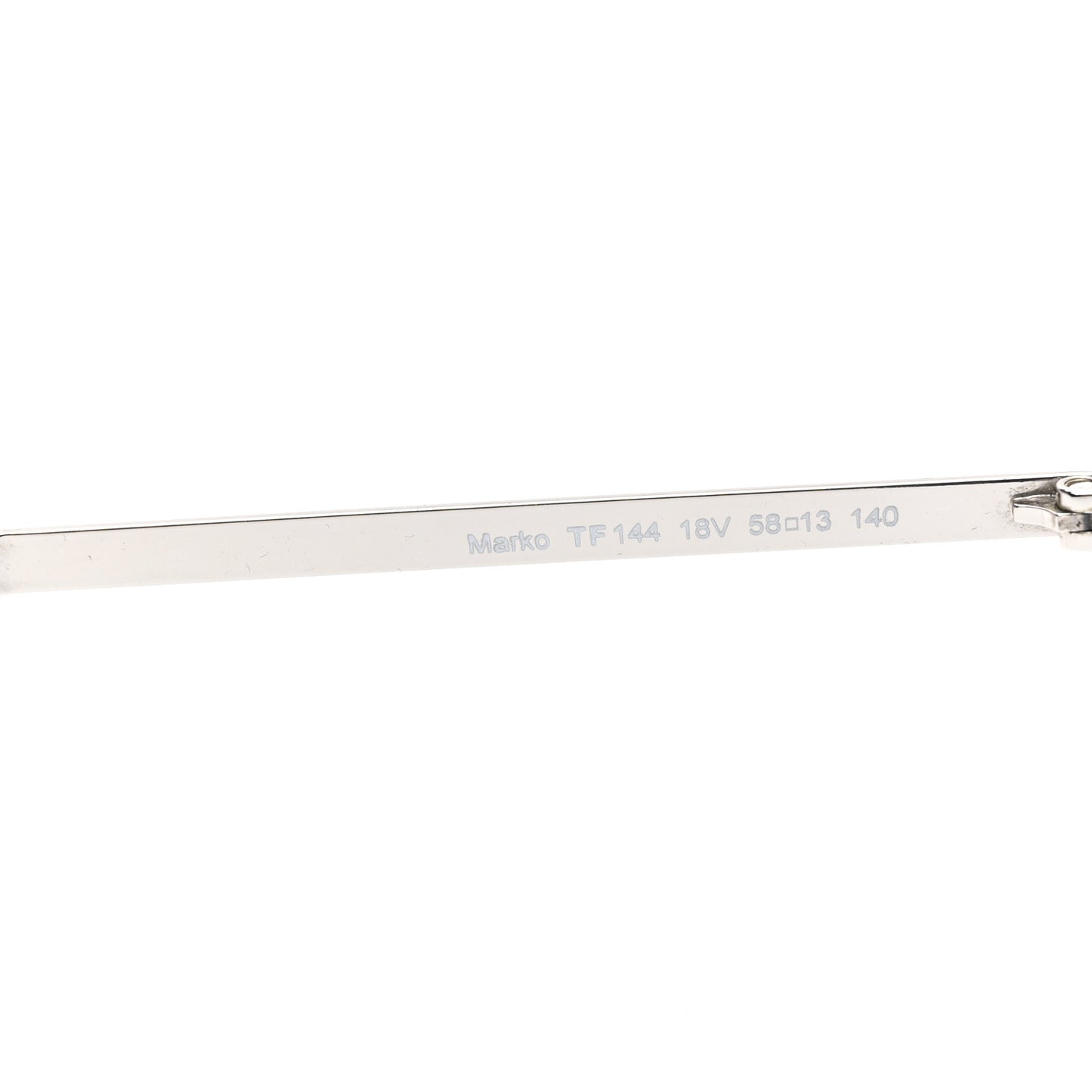 Marko Aviator Sunglasses TF144 Silver
