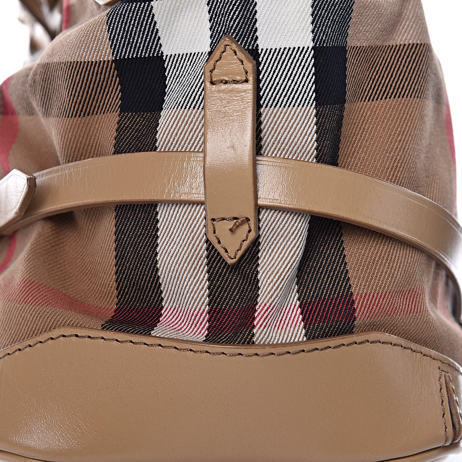 Burberry House Check Bridle Calfskin Medium Lynher Tote Trench 17 of 19