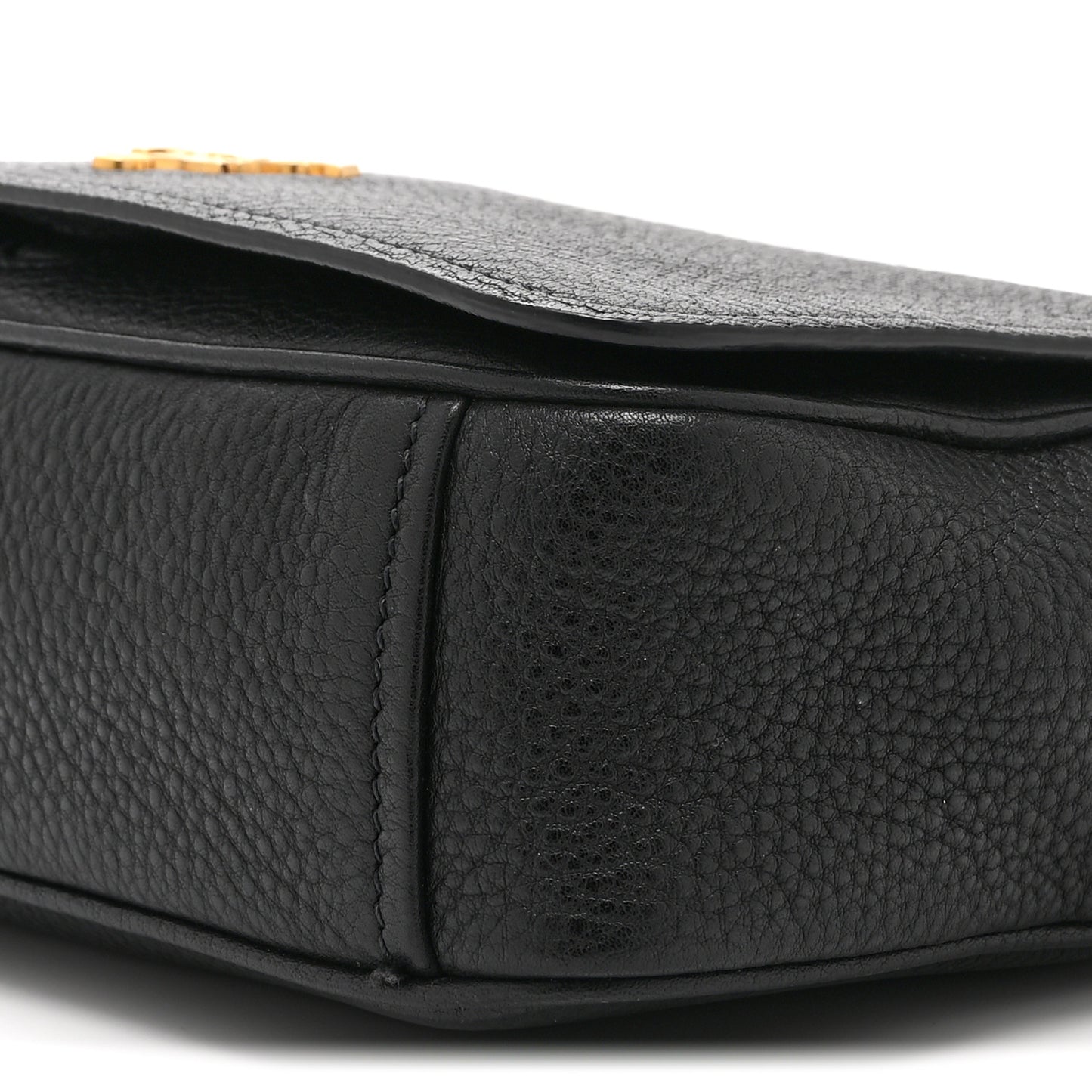 Vitello Phenix Crossbody Bag Black