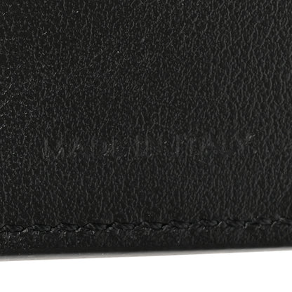 Celine Shiny Calfskin Small Triomphe Wallet Black 8 of 9