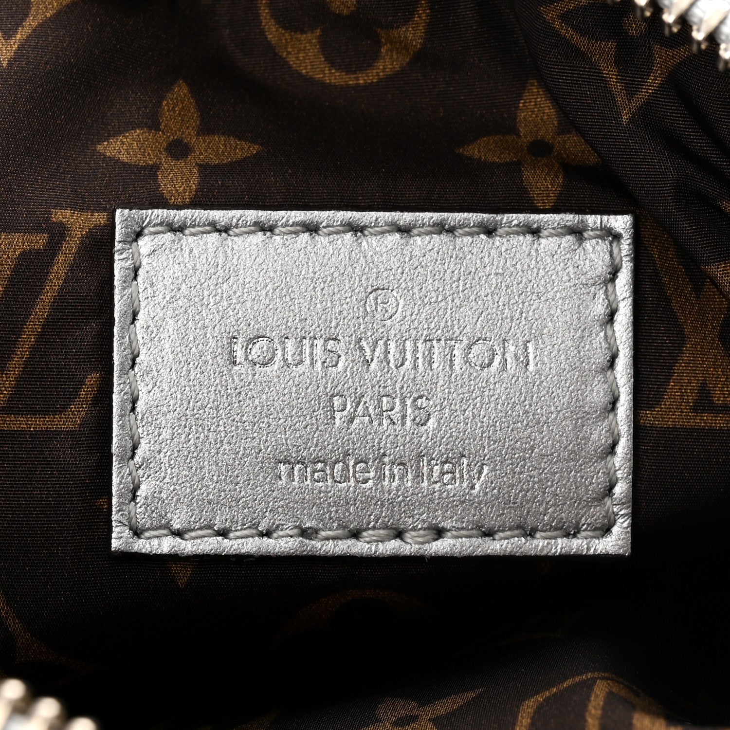 Louis Vuitton Econyl Monogram Pillow Phone Pouch Silver 6 of 10