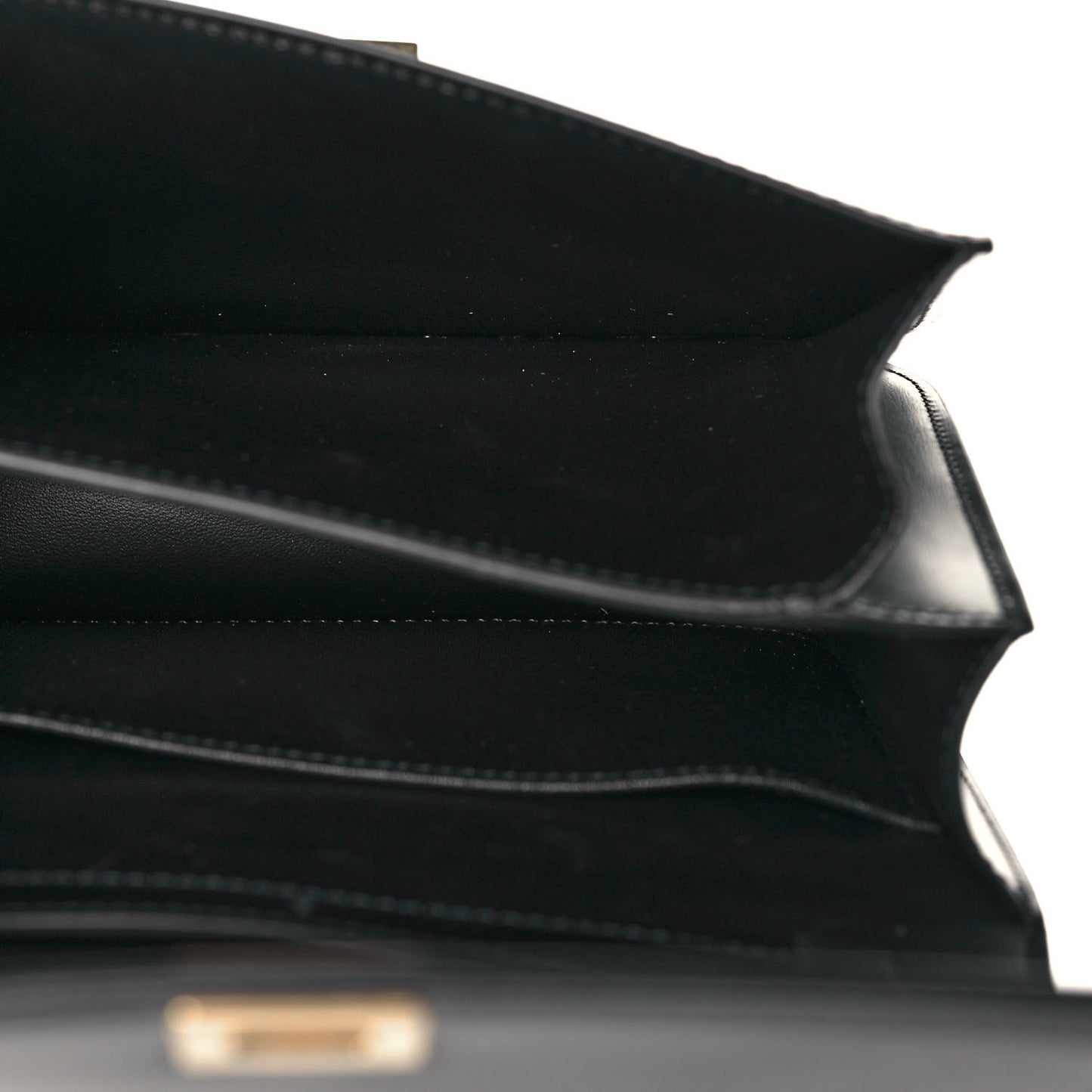 Box Calfskin Small Classic Box Flap Bag Black