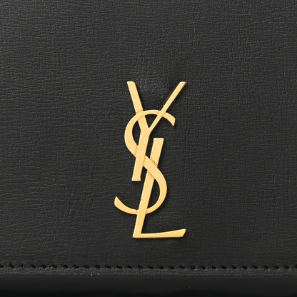 Saint Laurent Smooth Calfskin Monogram Phone Holder Crossbody Black 7 of 9