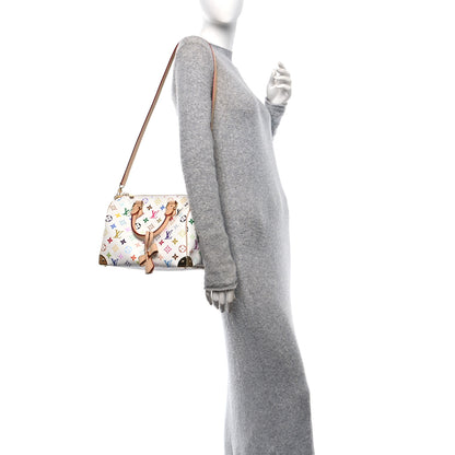 Louis Vuitton LV X TM Monogram Multicolor Speedy Bandouliere 25 White 2 of 9