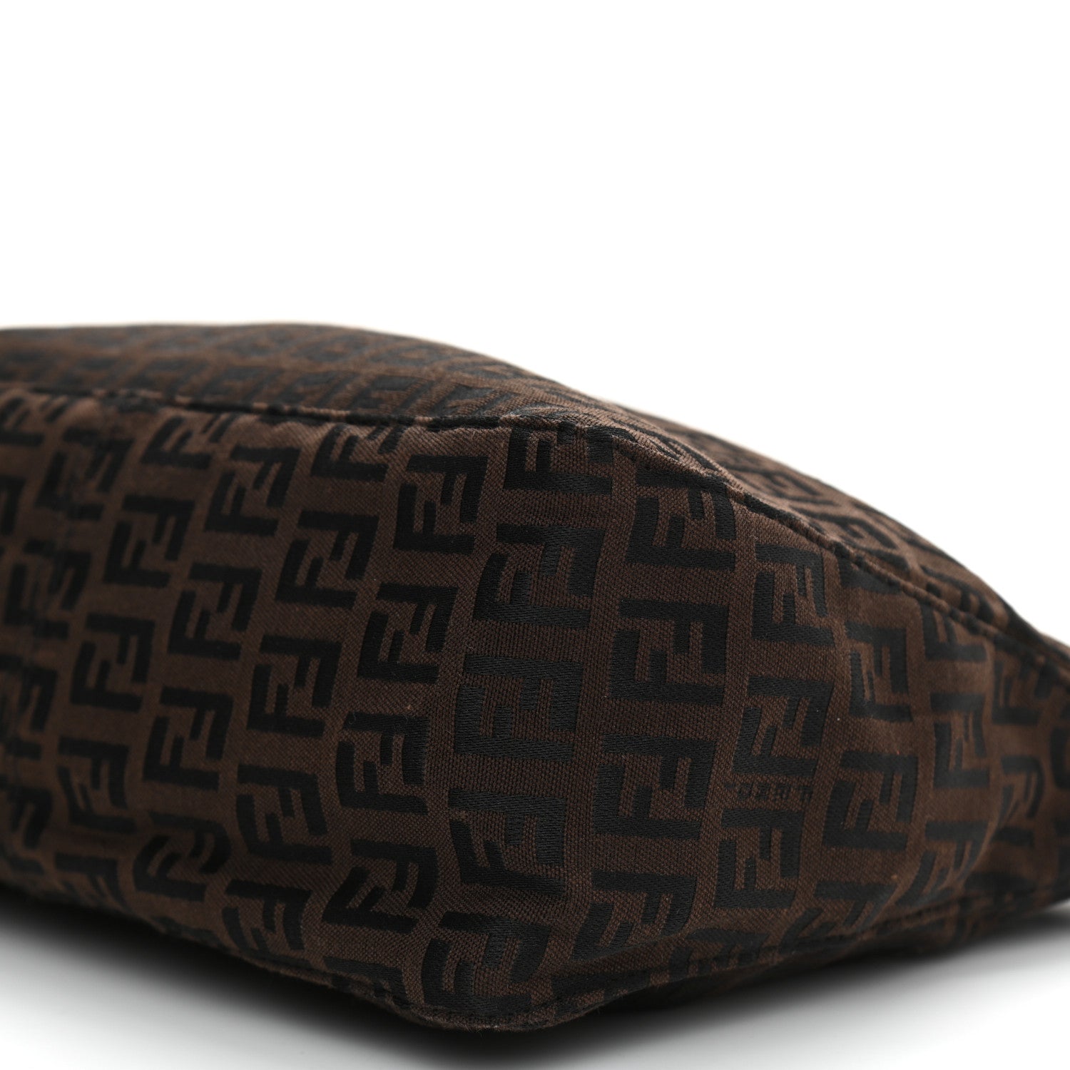 Fendi Zucchino Mini Pochette Tobacco Moro 10 of 10
