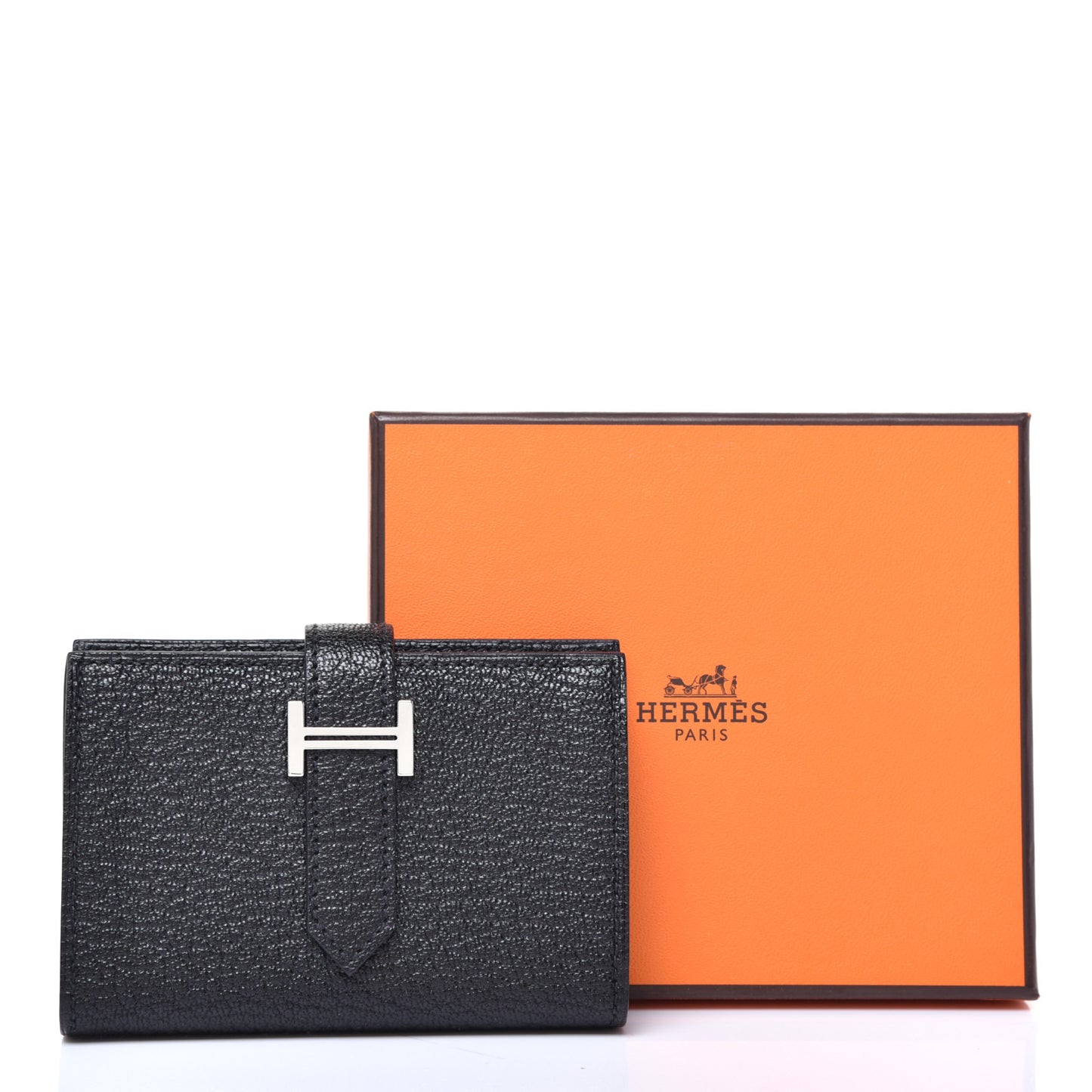Chevre Mysore Mini Bearn Wallet Black