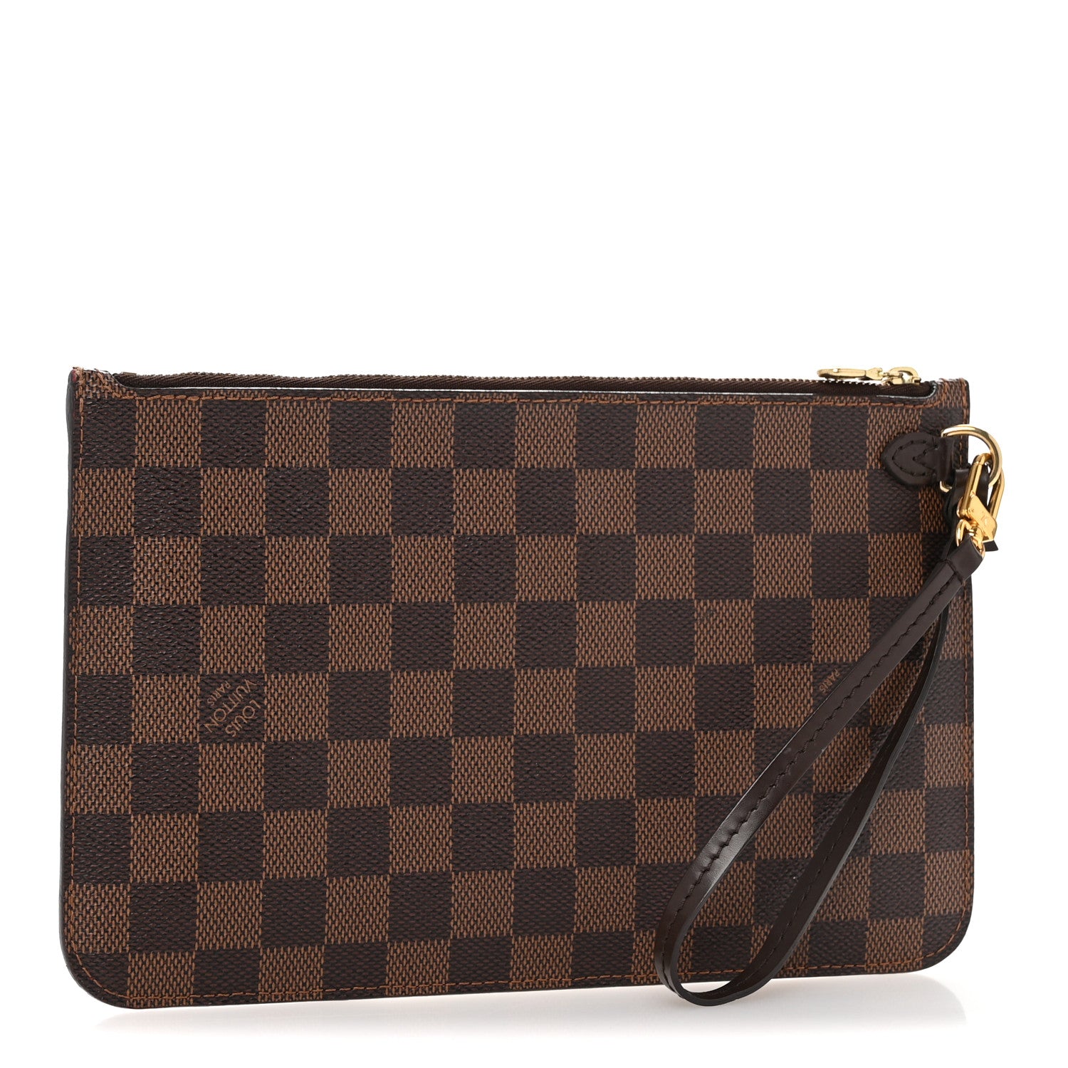 Louis Vuitton Damier Ebene Neverfull MM GM Pochette 3 of 10