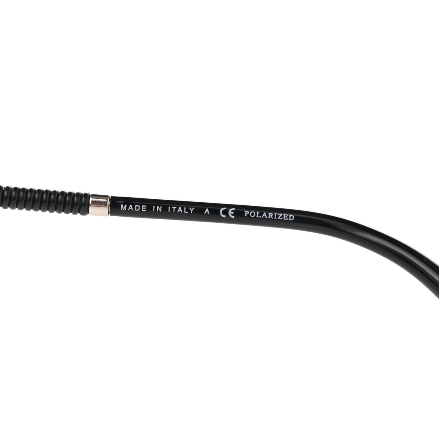 Metal Lambskin Polarized Pilot Fall Sunglasses 4227-Q Black