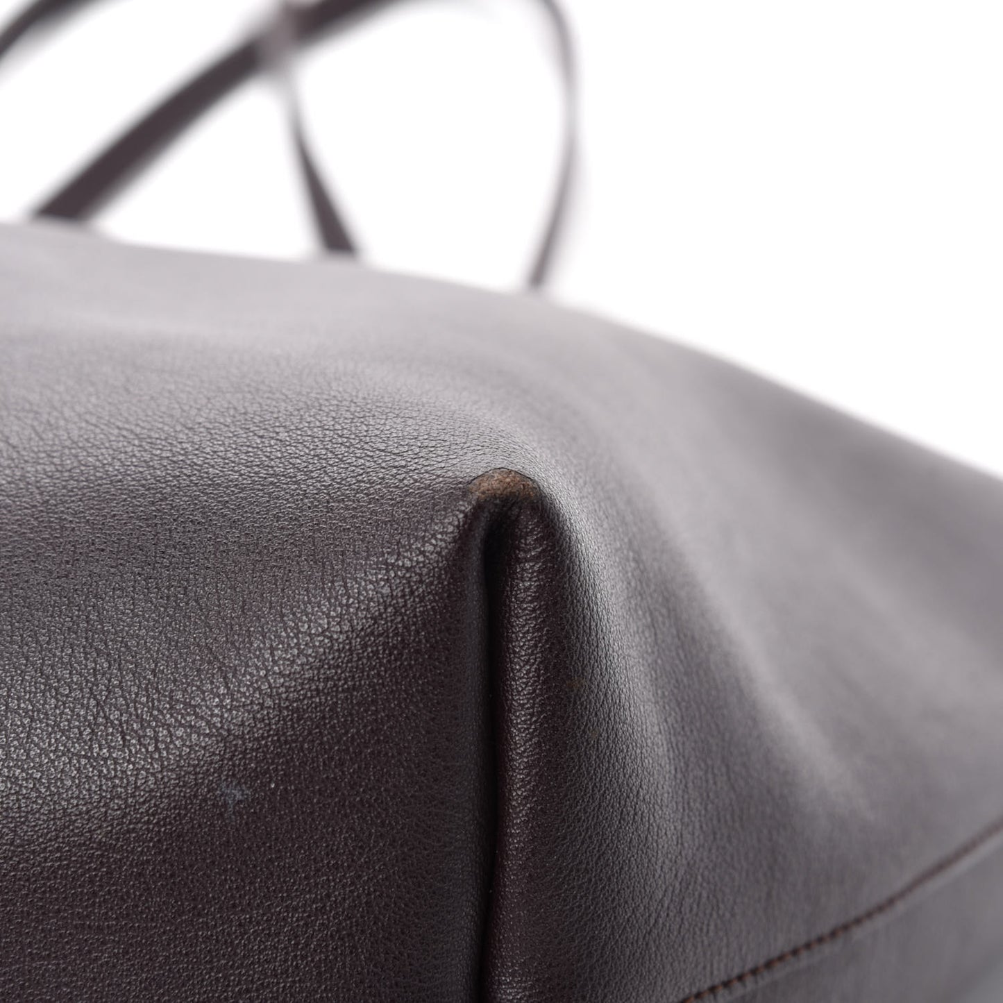 Calfskin Large Shopping Tote Amaranto