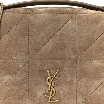 Saint Laurent Suede Matelasse Monogram Mini Jamie 4.3 Whisper Pink 8 of 10