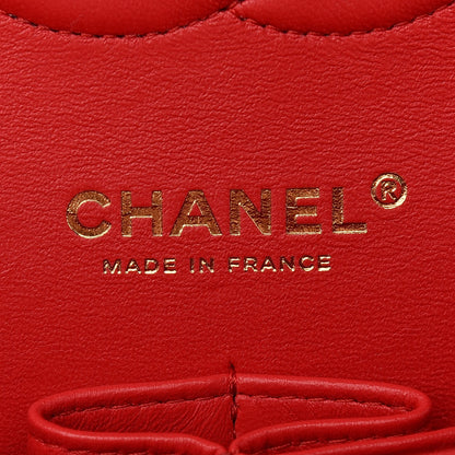 Chanel Caviar Quilted Medium Double Flap Red 6 of 9