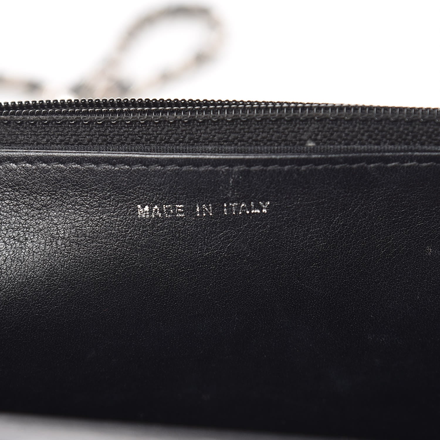 Chanel Glazed Calfskin Boy Wallet On Chain WOC Black 7 of 18