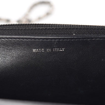 Chanel Glazed Calfskin Boy Wallet On Chain WOC Black 7 of 18