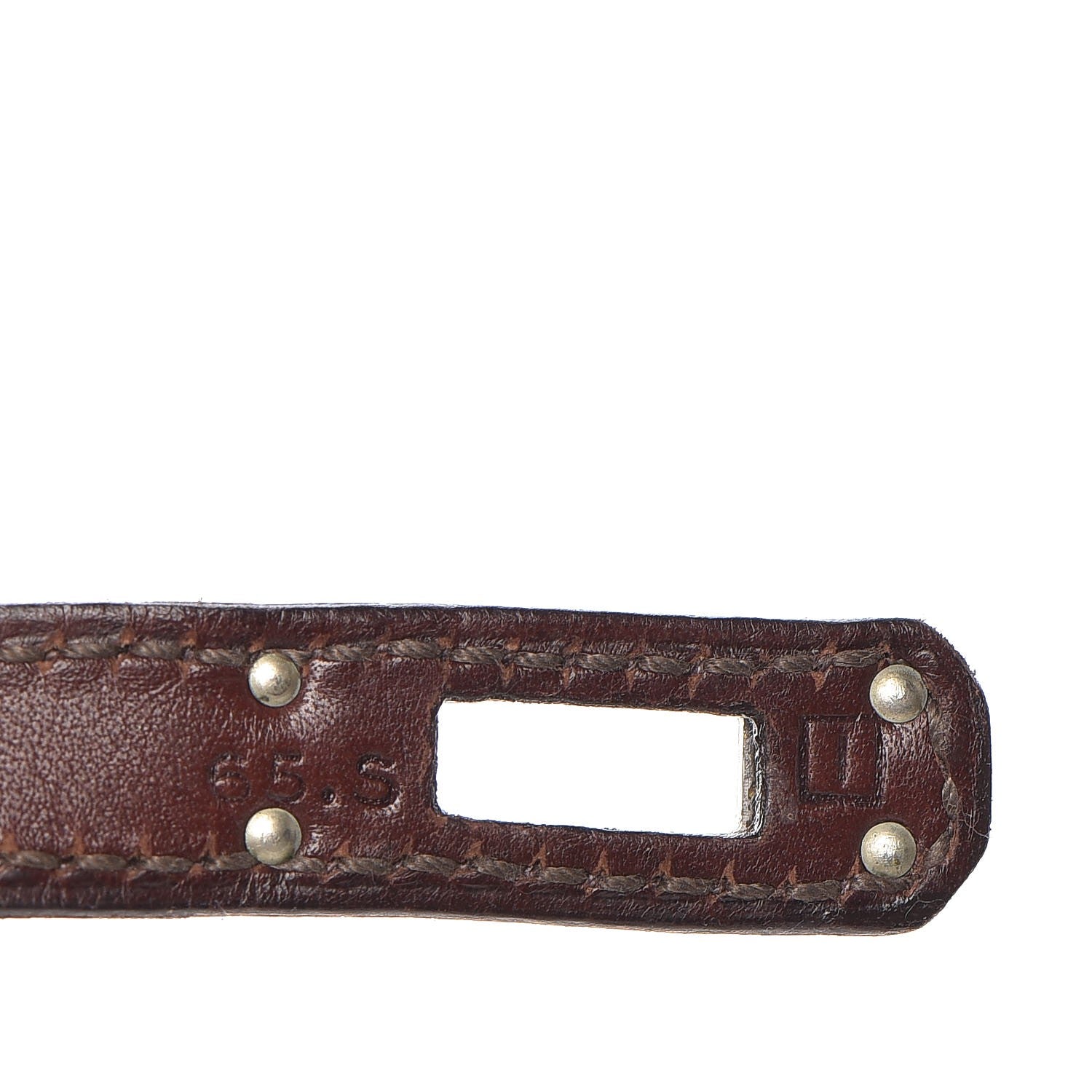 Hermes Evercalf Kelly Pochette Clutch Havane 20 of 25