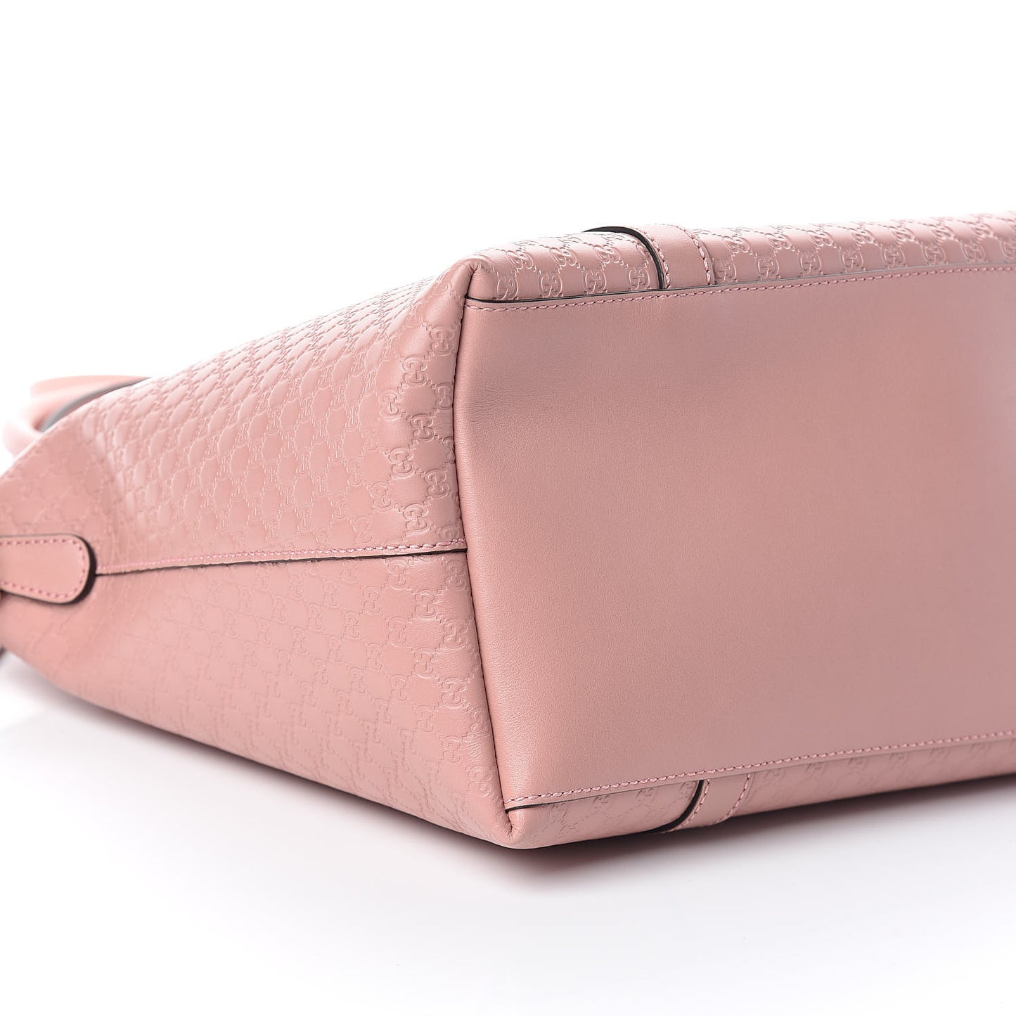 Soft Microguccissima Large Dome Satchel Soft Pink