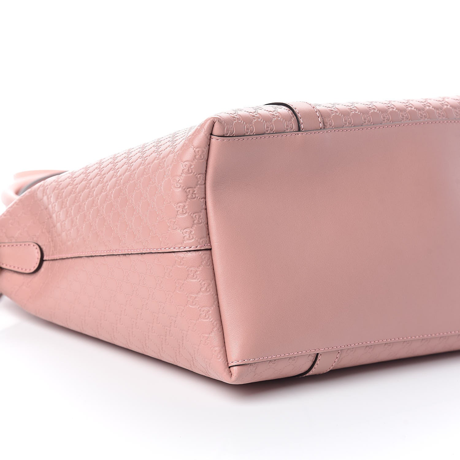 Gucci Soft Microguccissima Large Dome Satchel Soft Pink 8 of 9